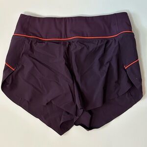 ATHLETA SMALL PURPLE AND ORANGE SHORTS